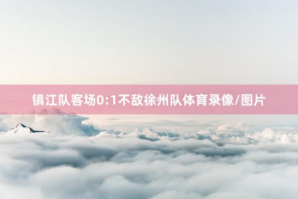 镇江队客场0:1不敌徐州队体育录像/图片