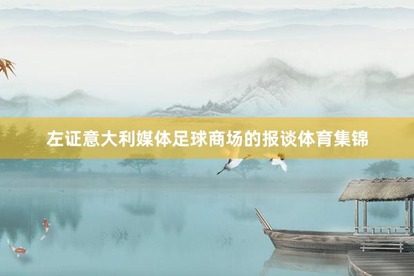 左证意大利媒体足球商场的报谈体育集锦