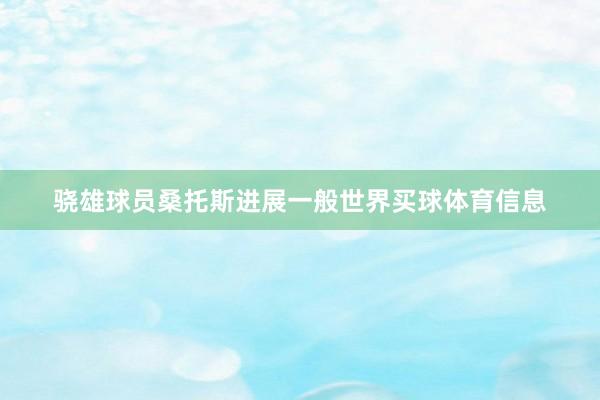 骁雄球员桑托斯进展一般世界买球体育信息