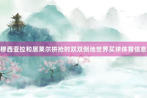 穆西亚拉和居莱尔拼抢时双双倒地世界买球体育信息