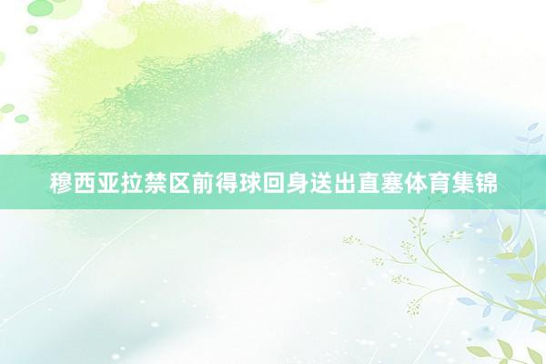 穆西亚拉禁区前得球回身送出直塞体育集锦