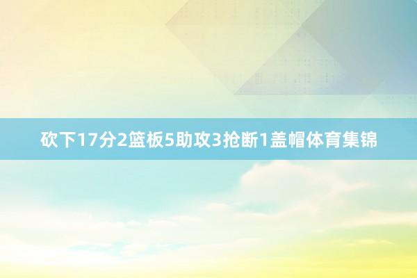 砍下17分2篮板5助攻3抢断1盖帽体育集锦